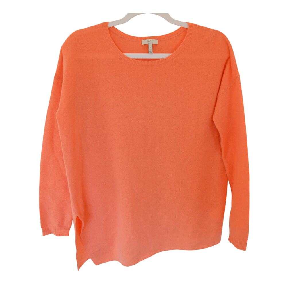 Joie Cashmere Melon Orange Sweater Size Small